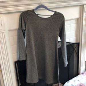 Grey soft dress